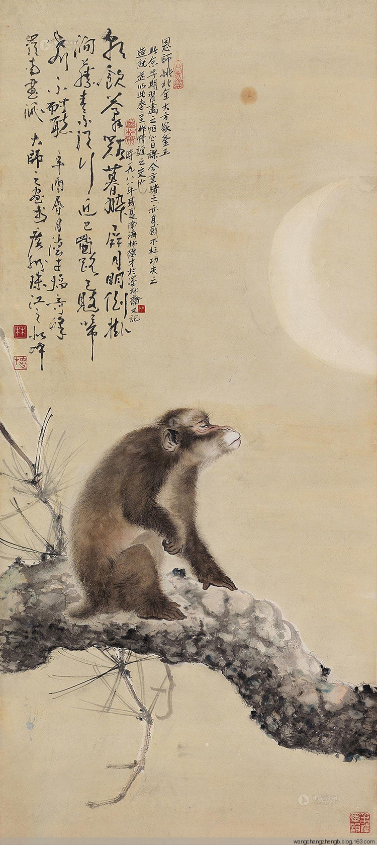 林德才国画花鸟作品