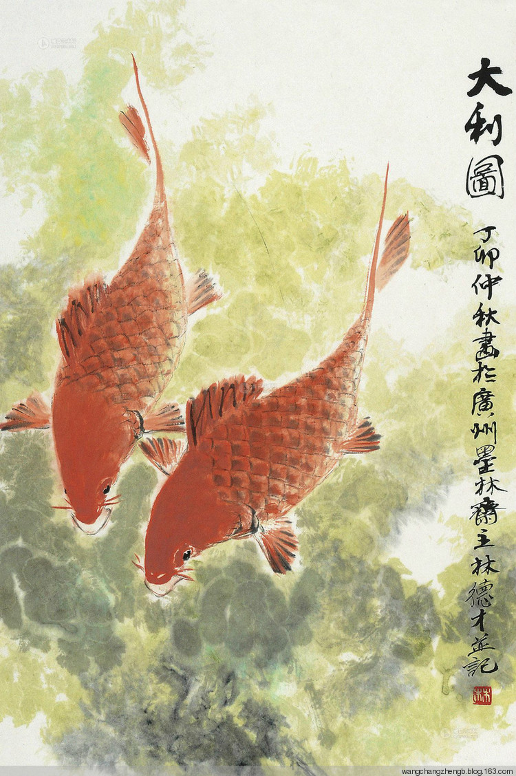 林德才国画花鸟作品