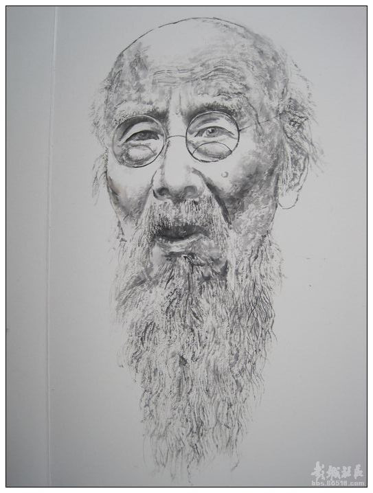 颜宝臻国画人物作品