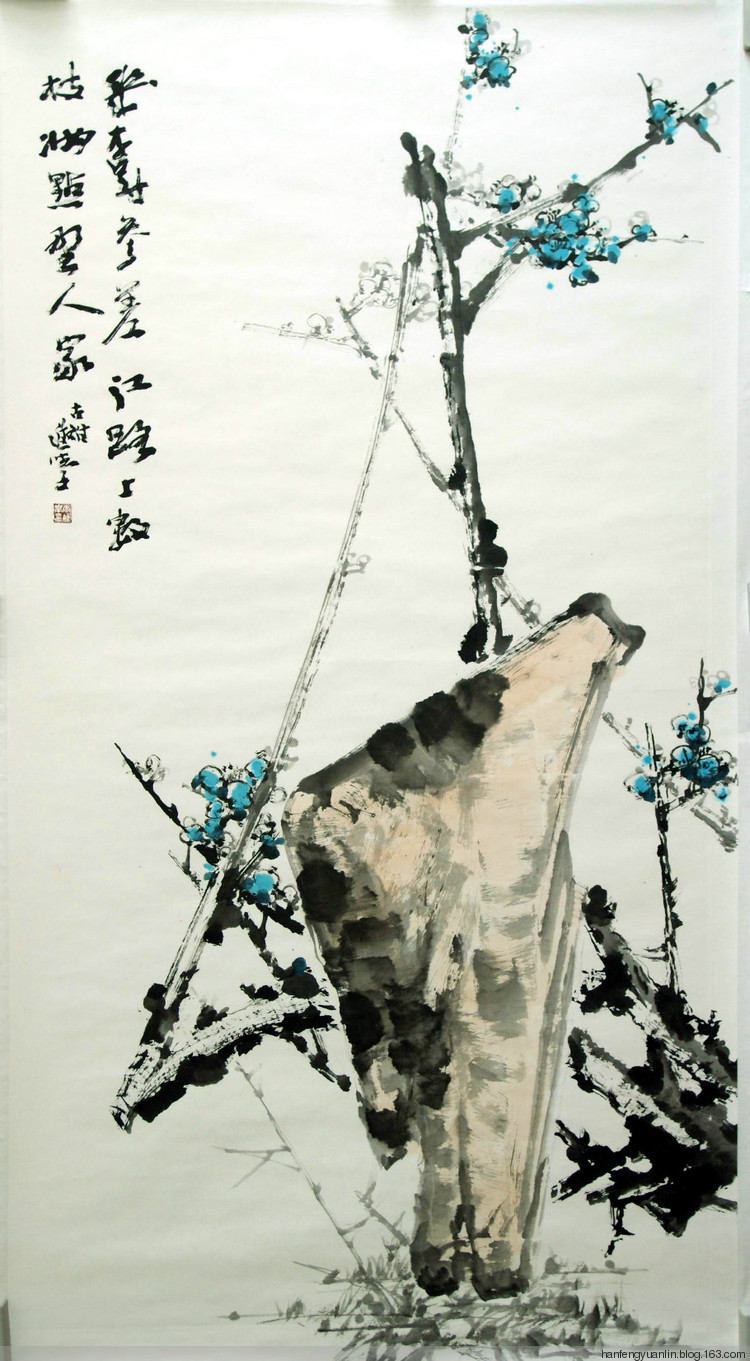 李进学国画花鸟作品