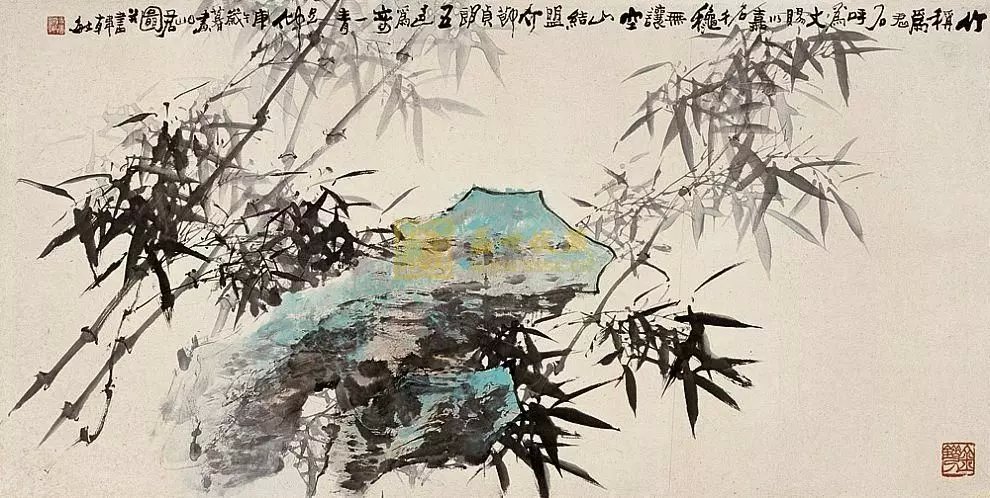 韩敏国画人物作品