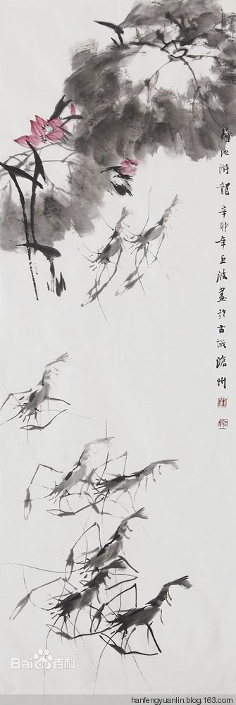 刘巨波国画花鸟作品