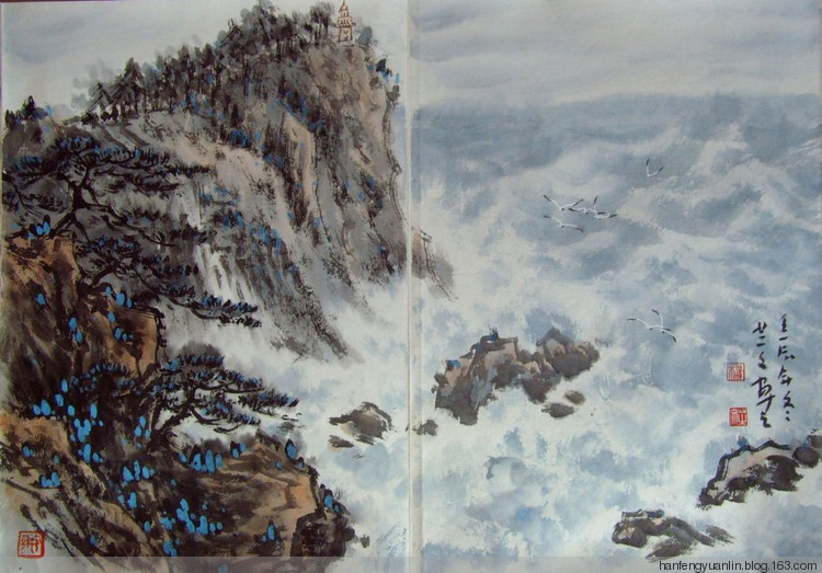 杨芝文国画作品