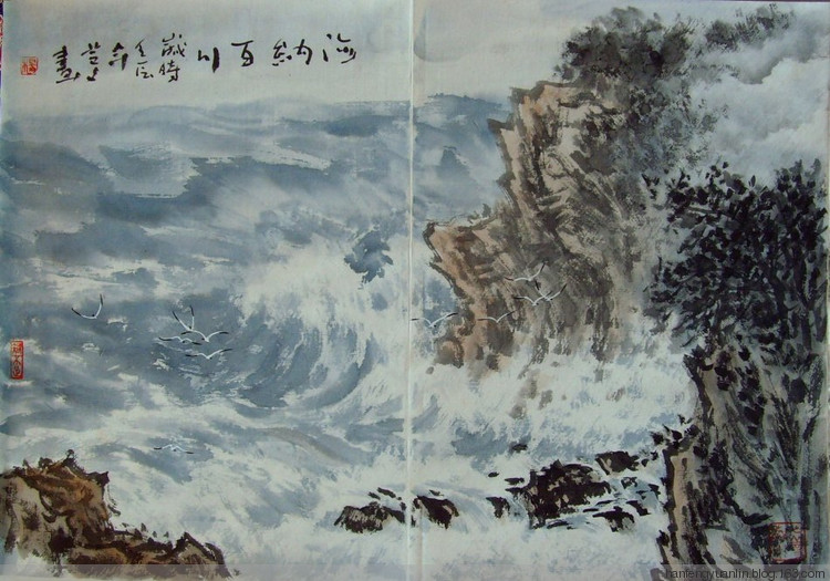 杨芝文国画作品