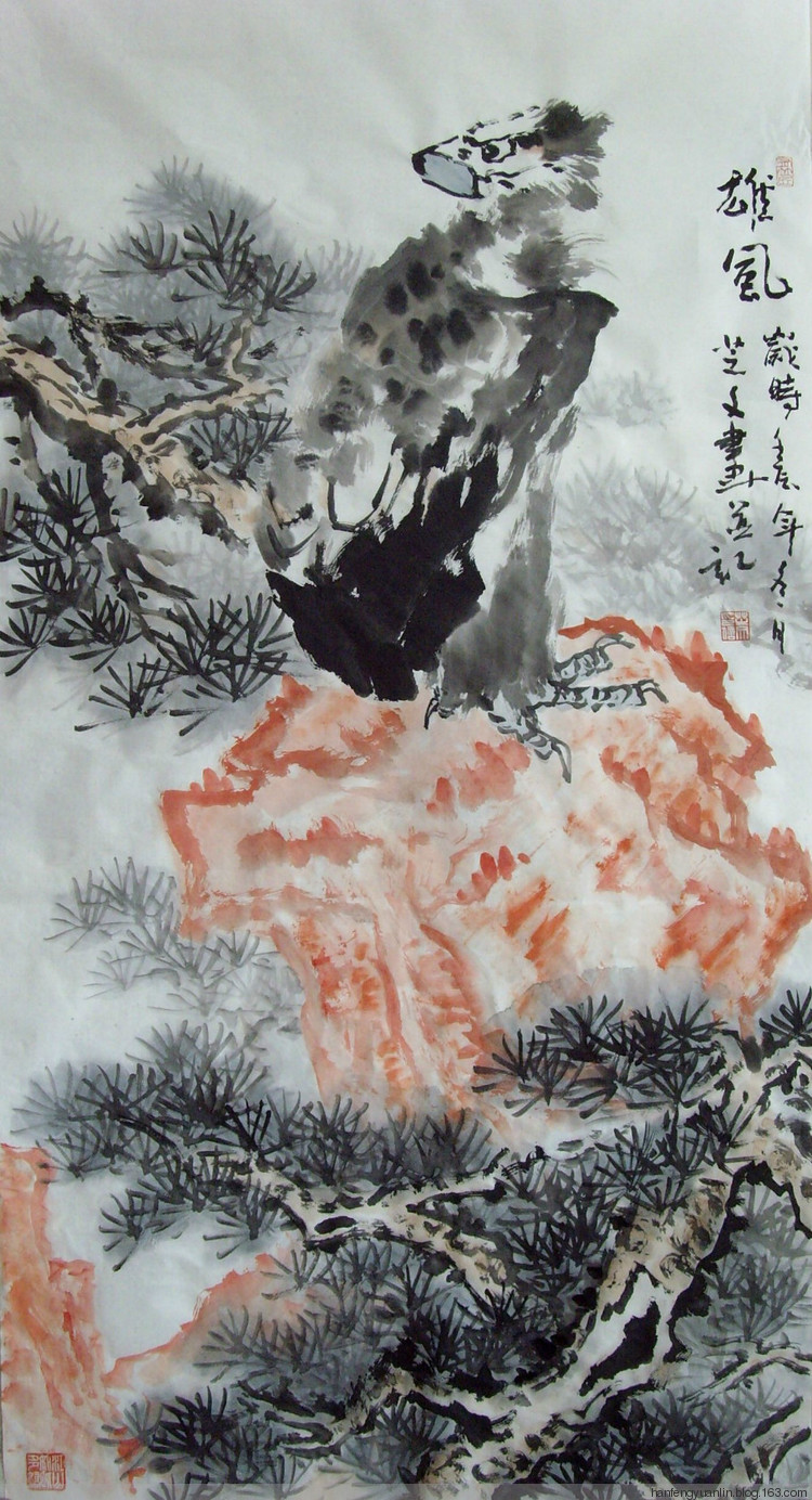 杨芝文国画作品