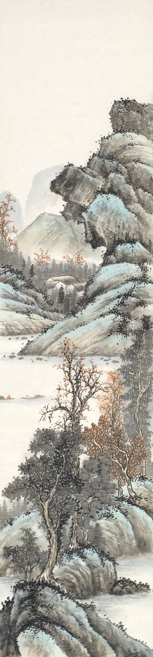 刘广国画山水作品