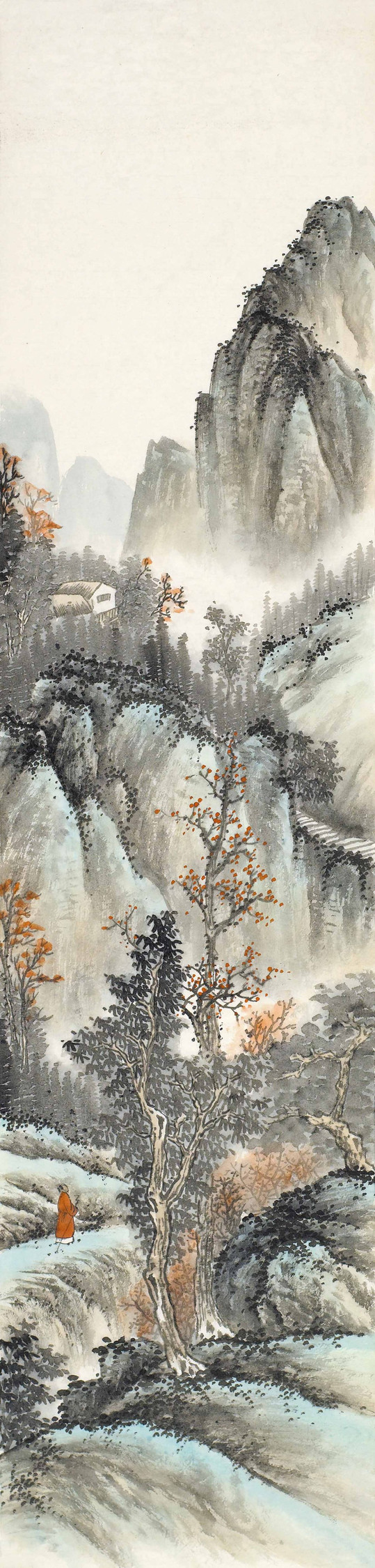 刘广国画山水作品