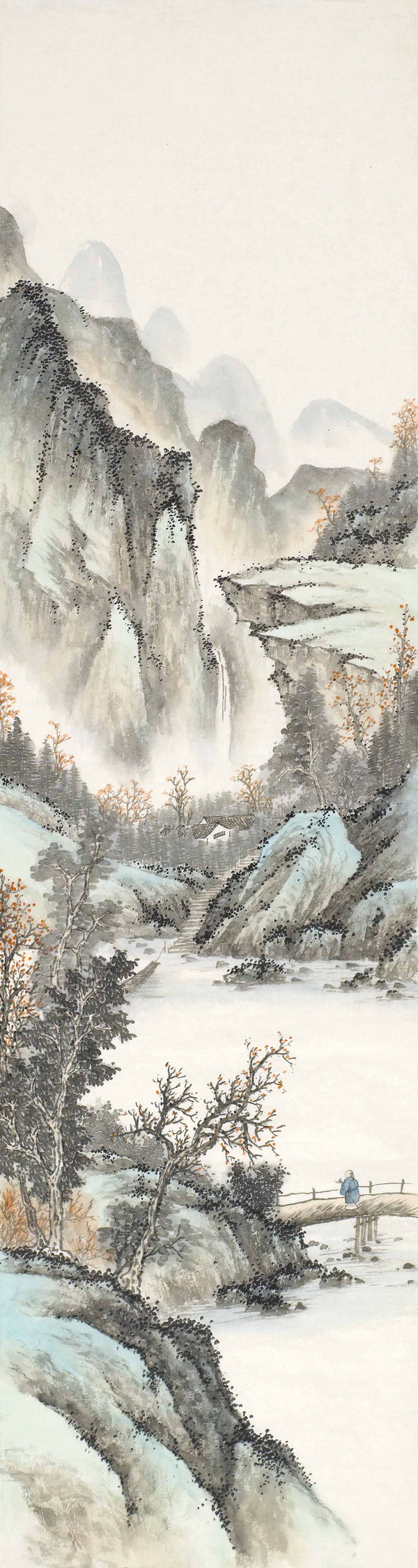 刘广国画山水作品