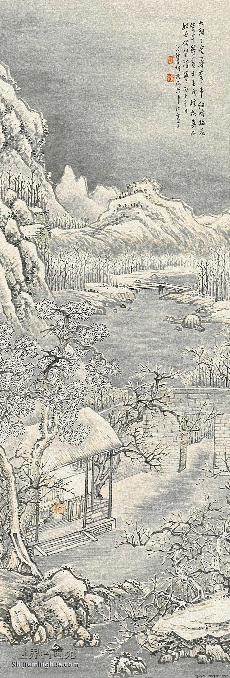 胡汀鹭国画作品