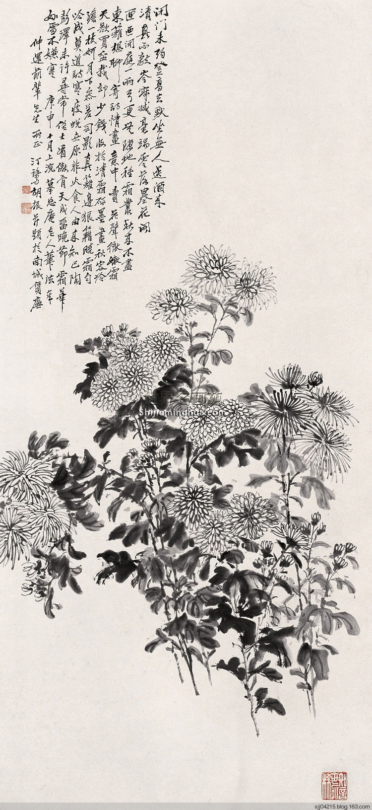 胡汀鹭国画作品