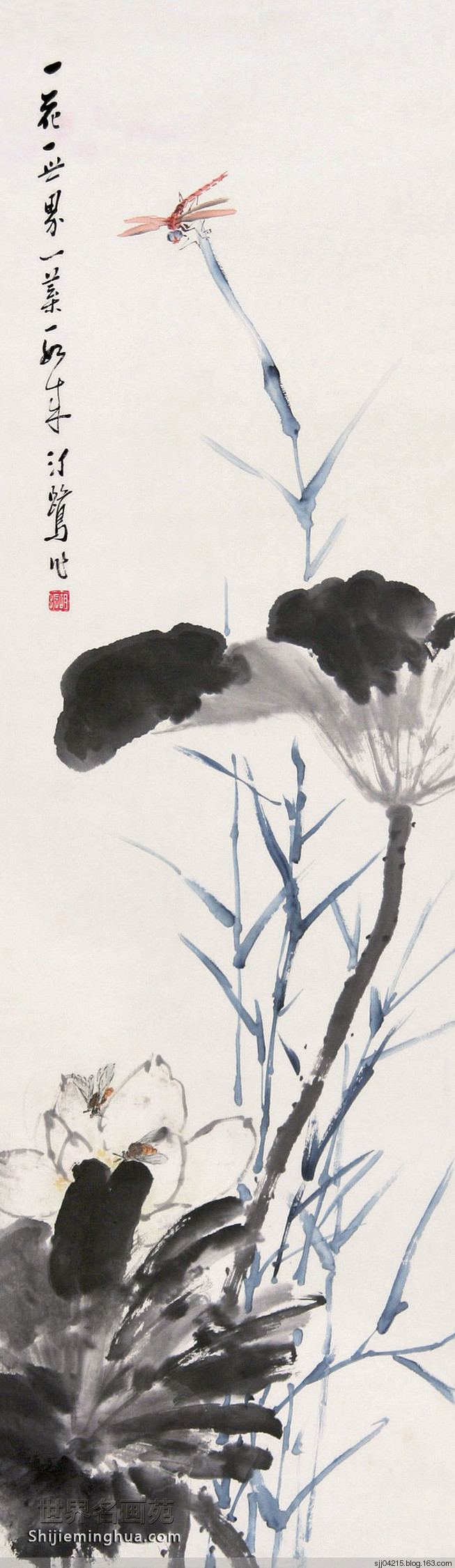 胡汀鹭国画作品