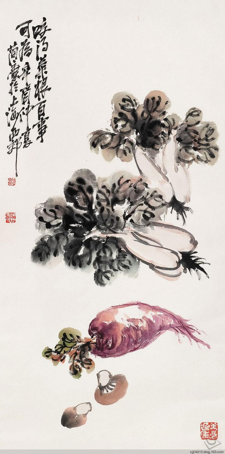 曹简楼国画花卉作品（二）