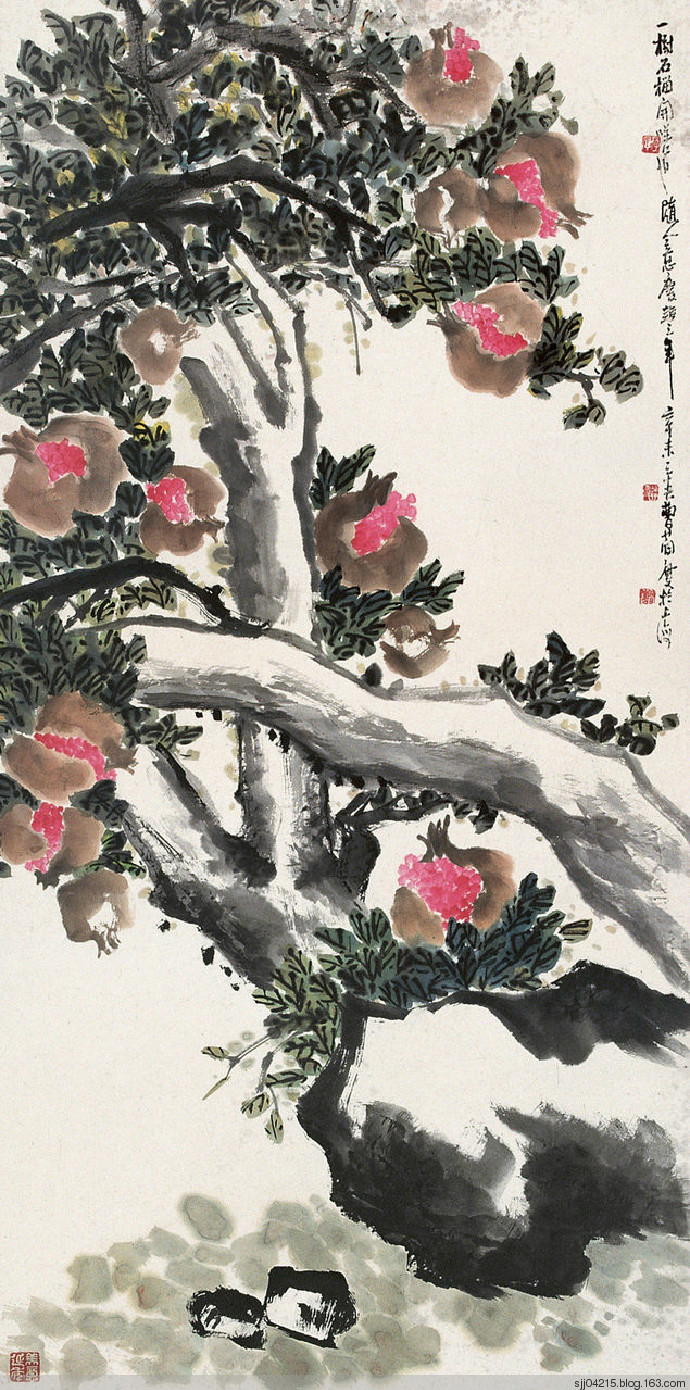 曹简楼国画花卉作品（二）