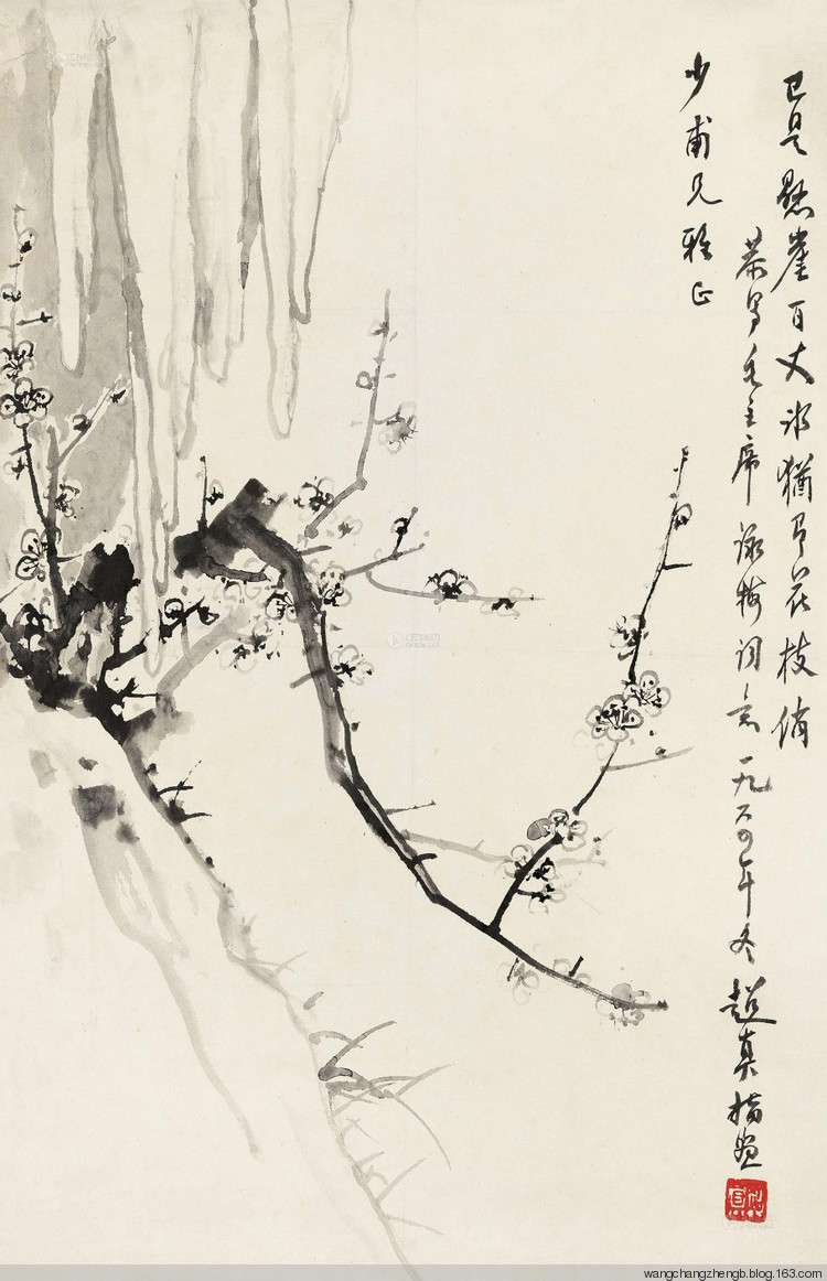 彭友善国画花鸟作品