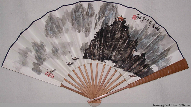 雷正民国画山水作品（二）