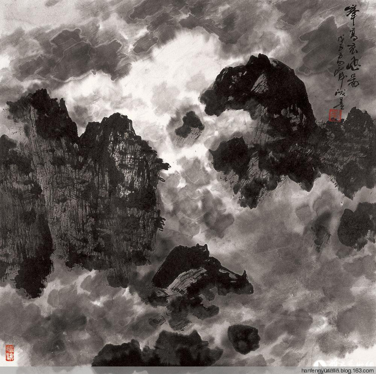 雷正民国画山水作品（一）
