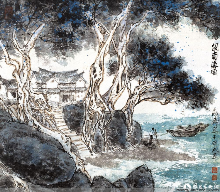 李海涛国画作品