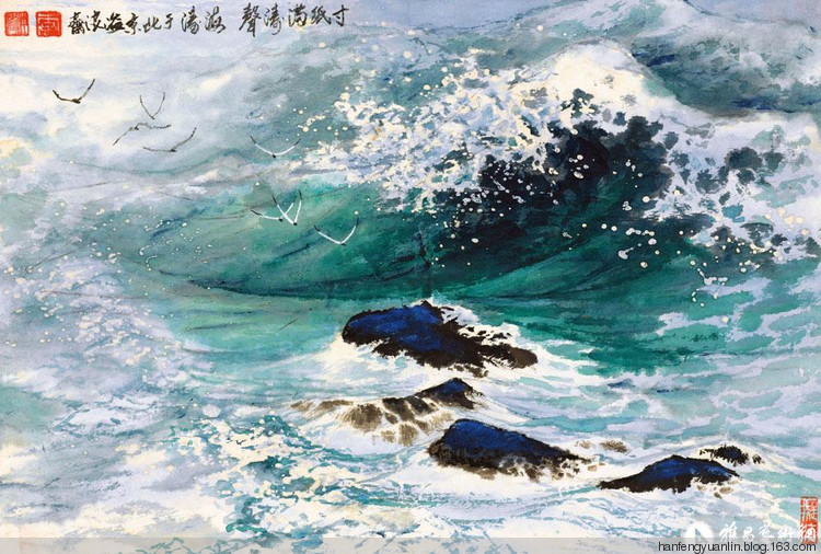 李海涛国画作品