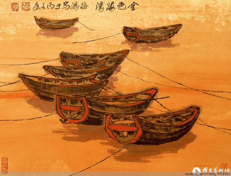 李海涛国画作品