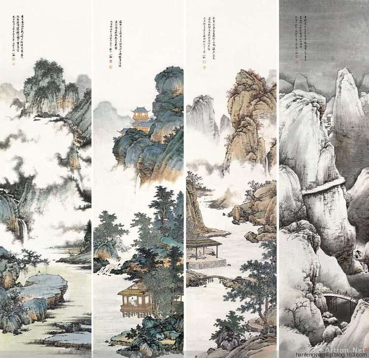 苏小松国画山水作品（二）