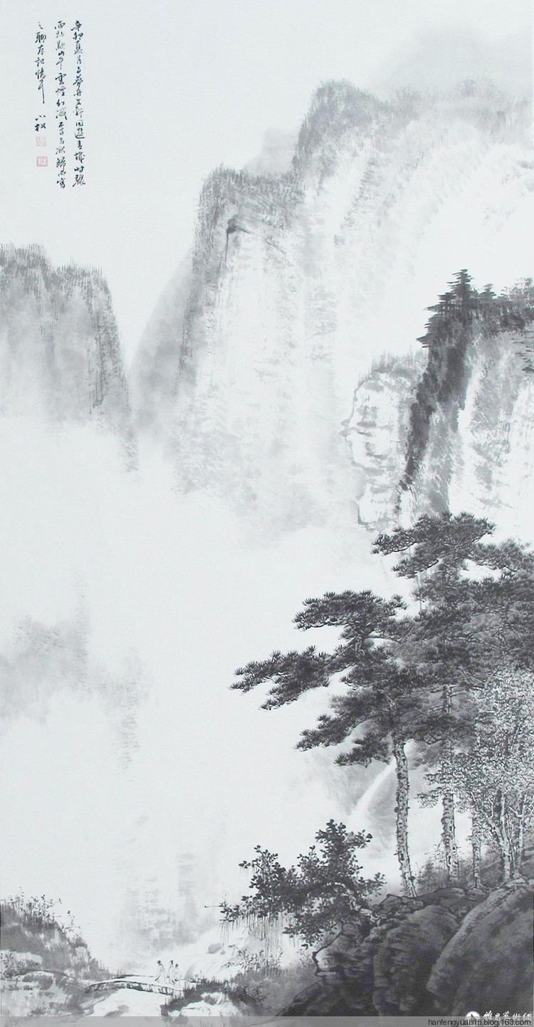 苏小松国画山水作品（二）