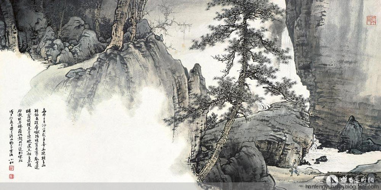 苏小松国画山水作品（二）