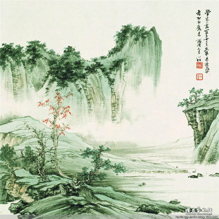 苏小松国画山水作品（一）