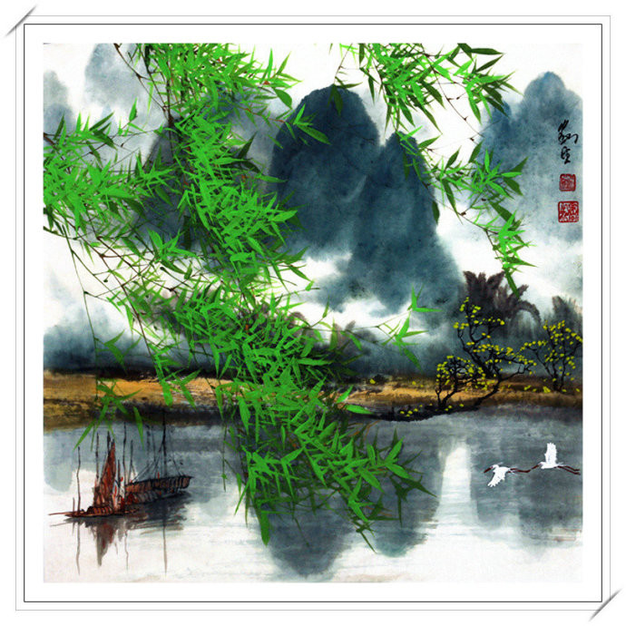 刘家生国画作品
