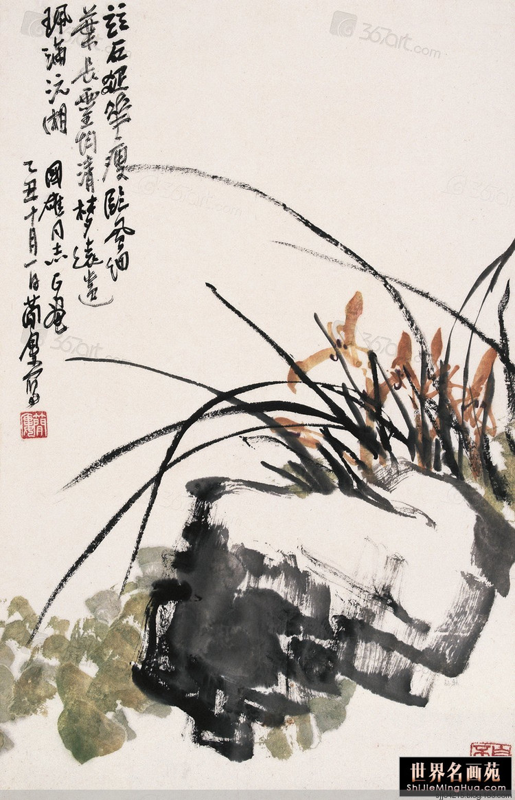 曹简楼国画花卉作品（一）