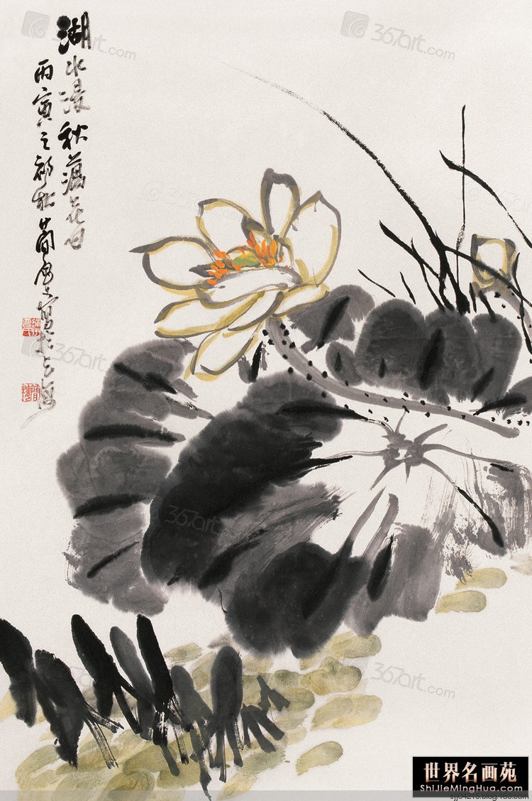 曹简楼国画花卉作品（一）