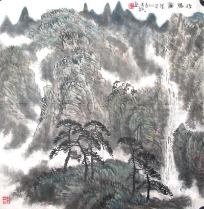 江枫国画作品欣赏