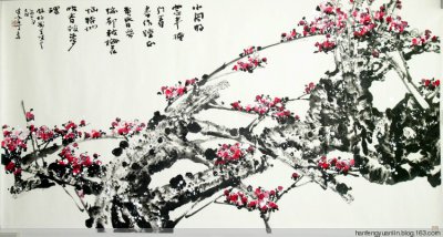 李进学国画花鸟作品
