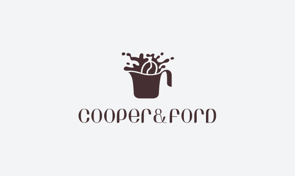 欧美COOPER& FORD咖啡品牌包装设计