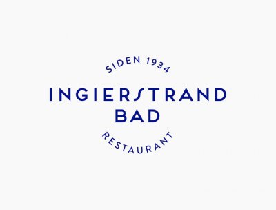Ingierstrand Bad 餐厅视觉形象VI设计欣赏