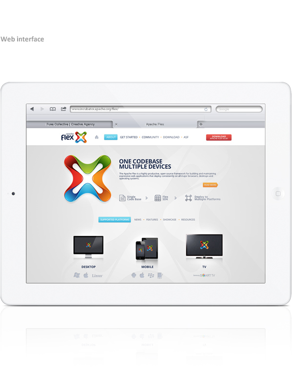 APACHE FLEX 新视觉VI标志设计作品