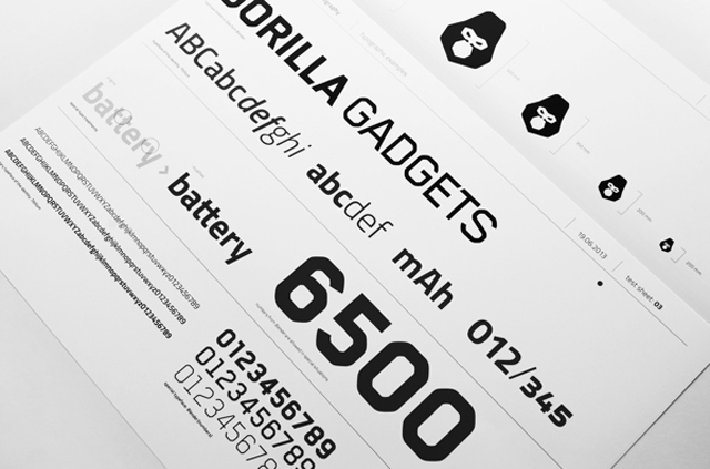 Gorilla移动电源品牌VI设计