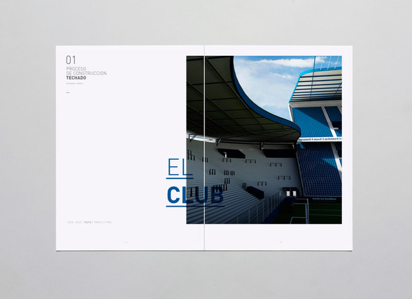 蓝色调的Velez Sarsfield Athletic Club 品牌形象VI设计欣赏