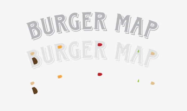 The Burger Map品牌VI平面设计