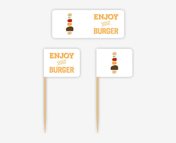 The Burger Map品牌VI平面设计
