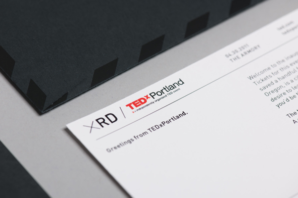 TEDxPortland品牌VI平面设计作品