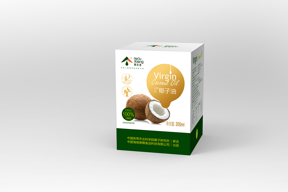 娜古香椰子油品牌设计