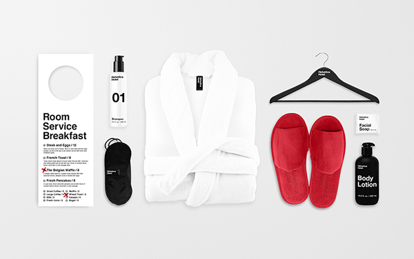 Helvetica 酒店视觉形象VI设计作品