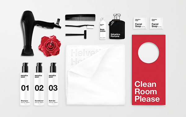 Helvetica 酒店视觉形象VI设计作品