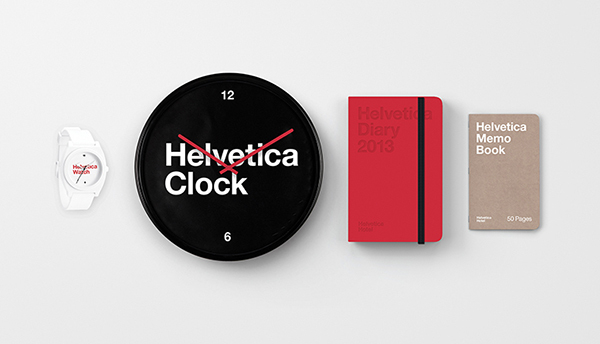 Helvetica 酒店视觉形象VI设计作品