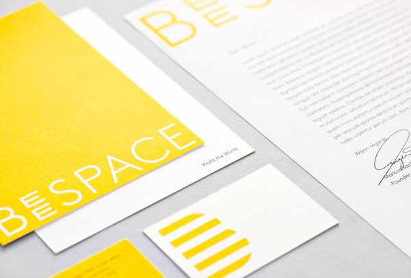 《Beespace》超牛逼的全套VI视觉、WEB、APP、标示、海报设计