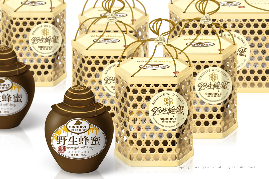 神农蜂语品牌设计