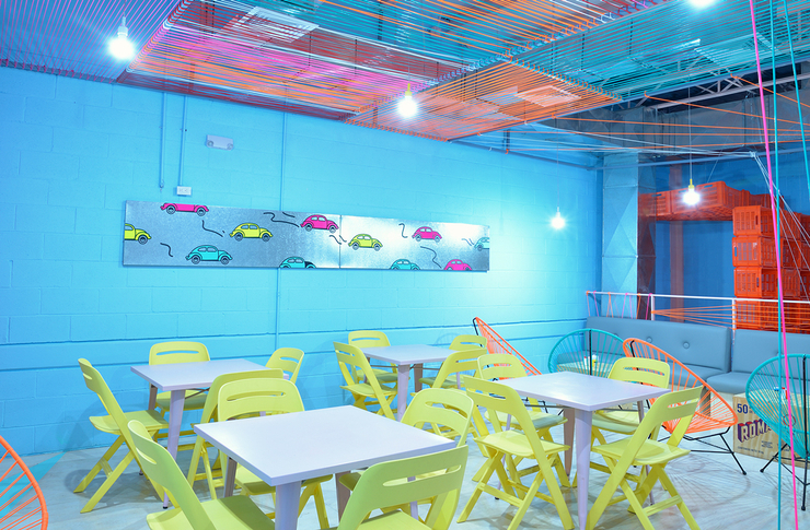 50 Tacos墨西哥餐厅VI及室内设计