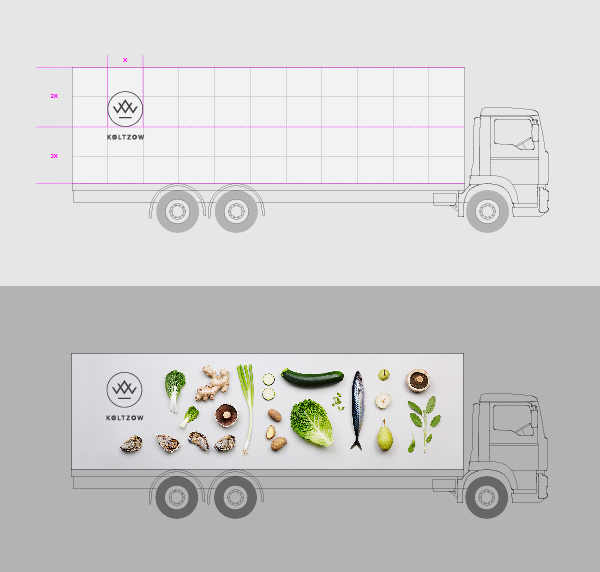 K&#248;ltzow 食品公司视觉形象vi设计