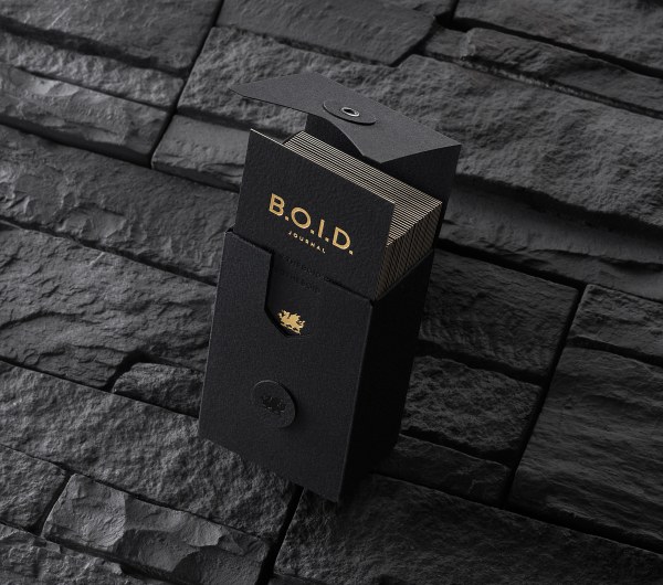 高档的B.O.I.D.在线杂志VI设计