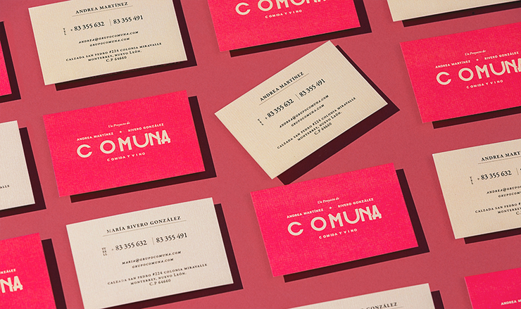 COMUNA — 墨西哥餐厅形象VI设计
